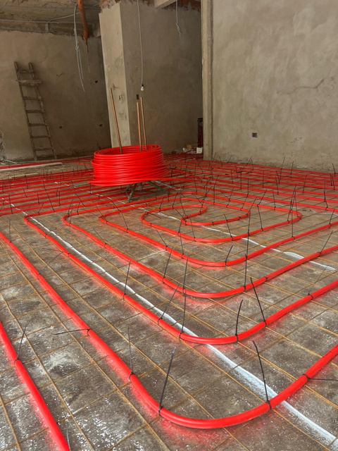 Vivienda en San Isidro: Calefacción por piso radiante