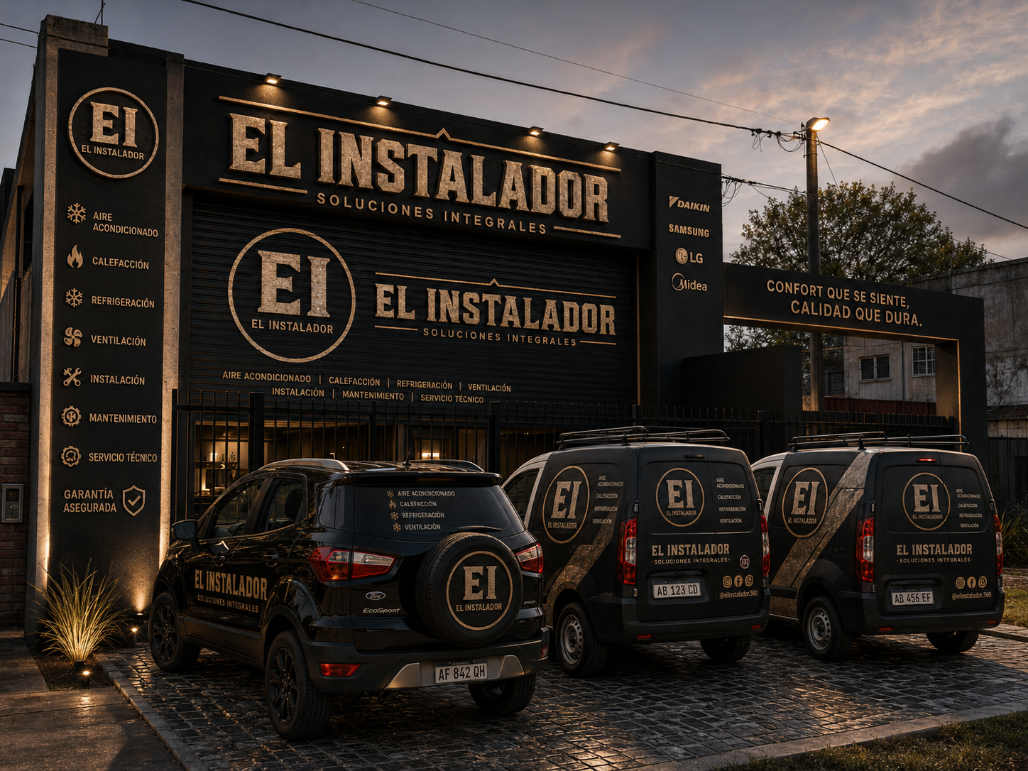 Showroom de El Instalador con equipos de climatización